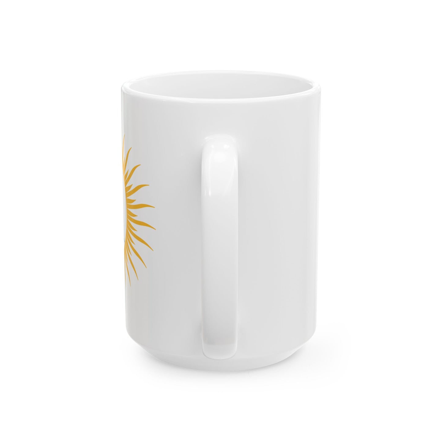 Coffee Mug - Sun & Moon Warrior - Inspirational Ceramic Mug (15oz)