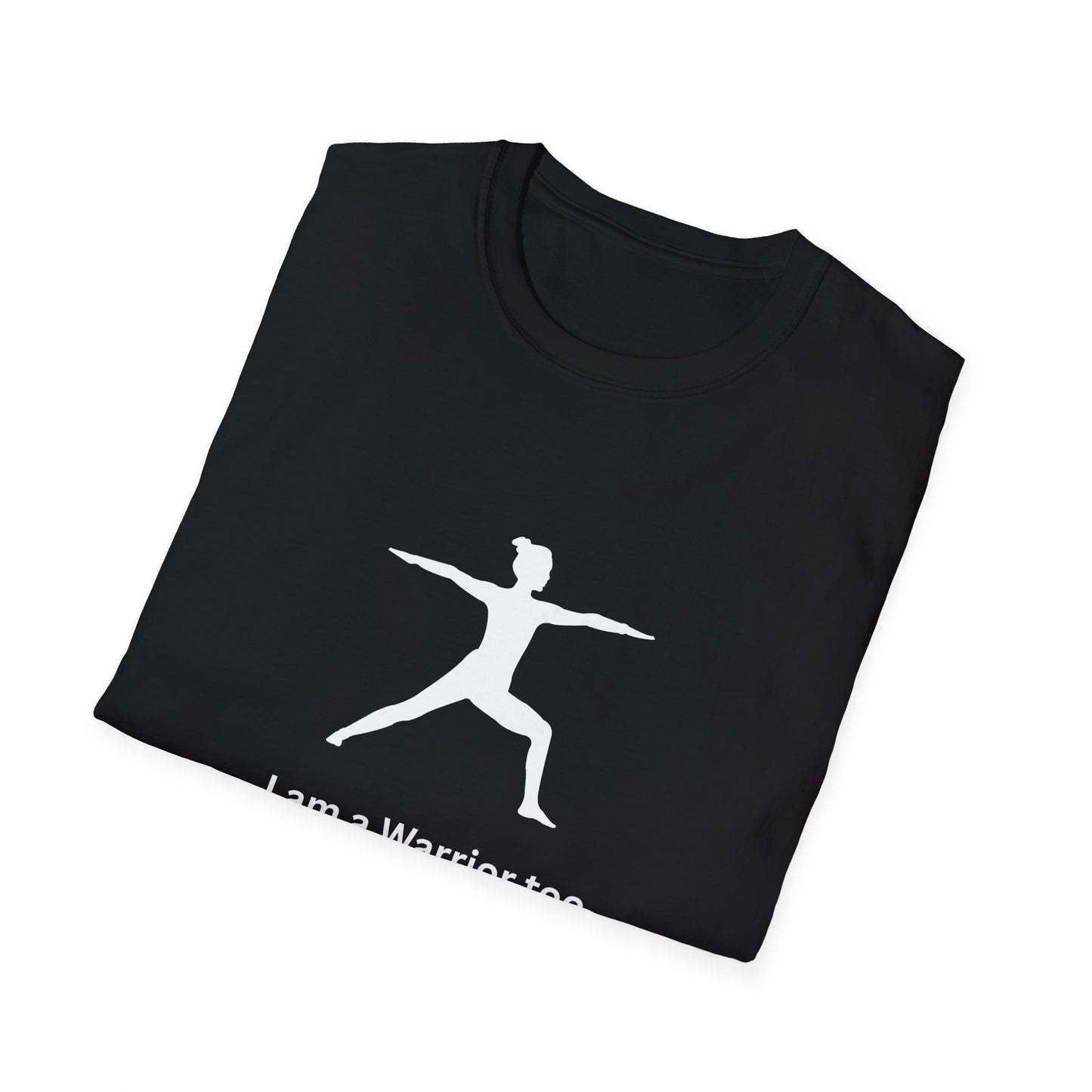 I am a Warrior Too - Yoga T-Shirt - White Logo
