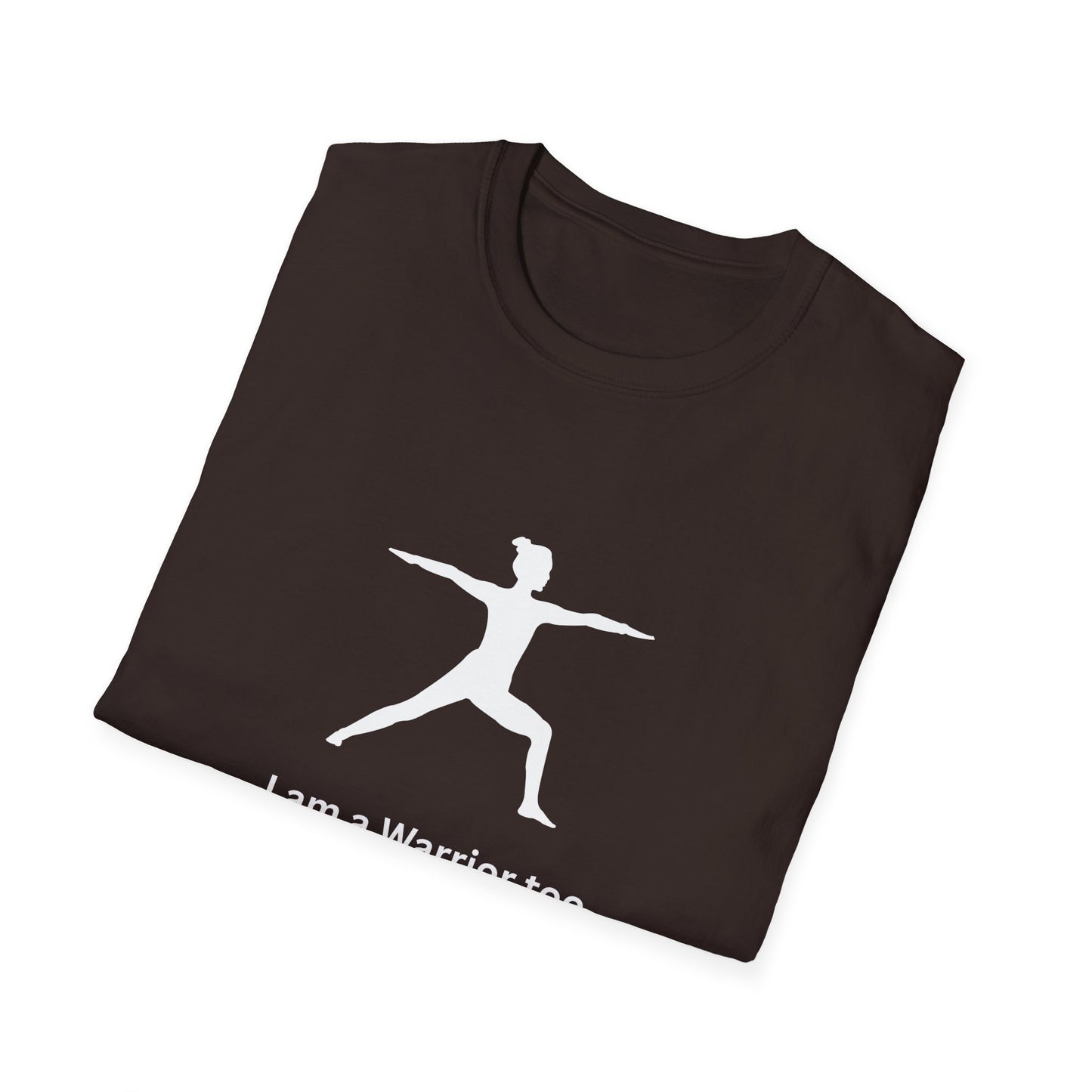 I am a Warrior Too - Yoga T-Shirt - White Logo