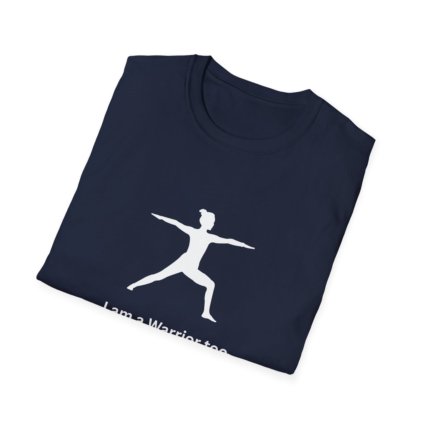 I am a Warrior Too - Yoga T-Shirt - White Logo