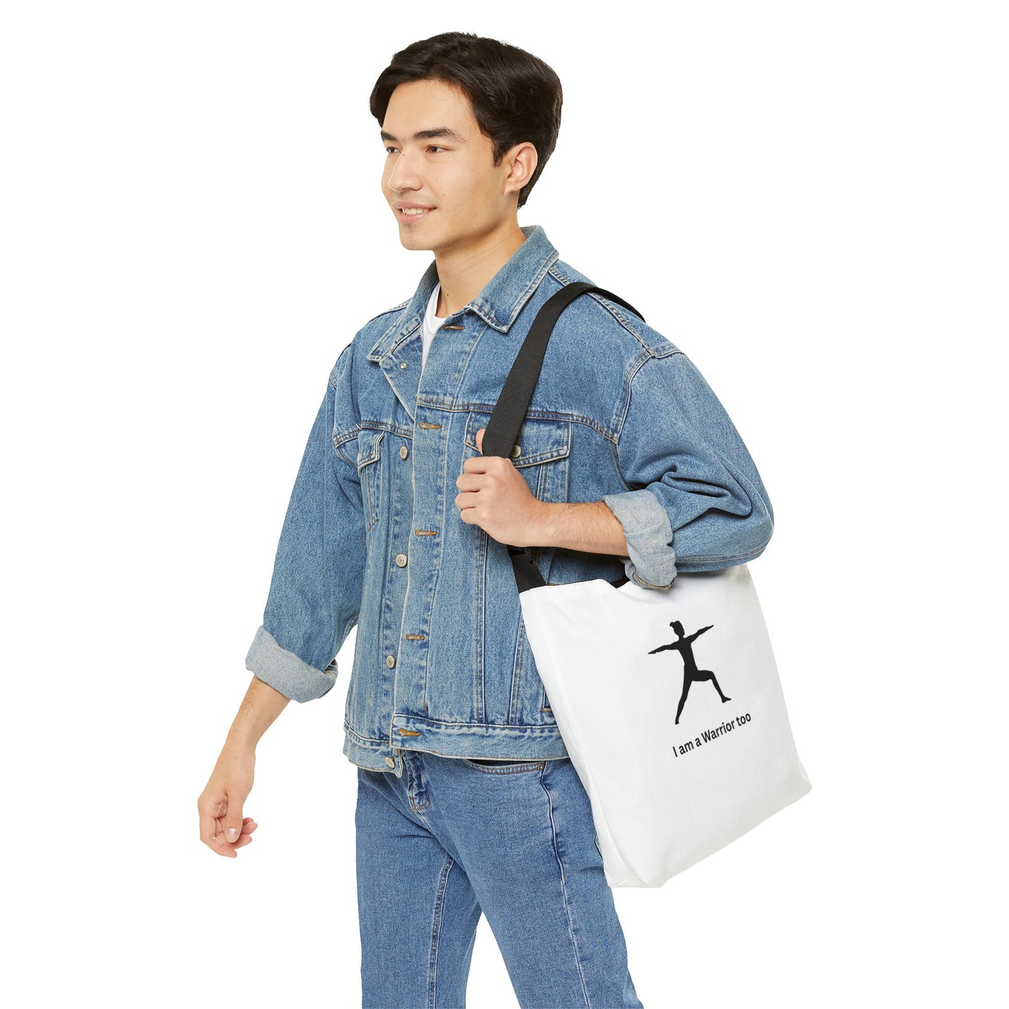 I am a Warrior Too - Yoga Tote Bag