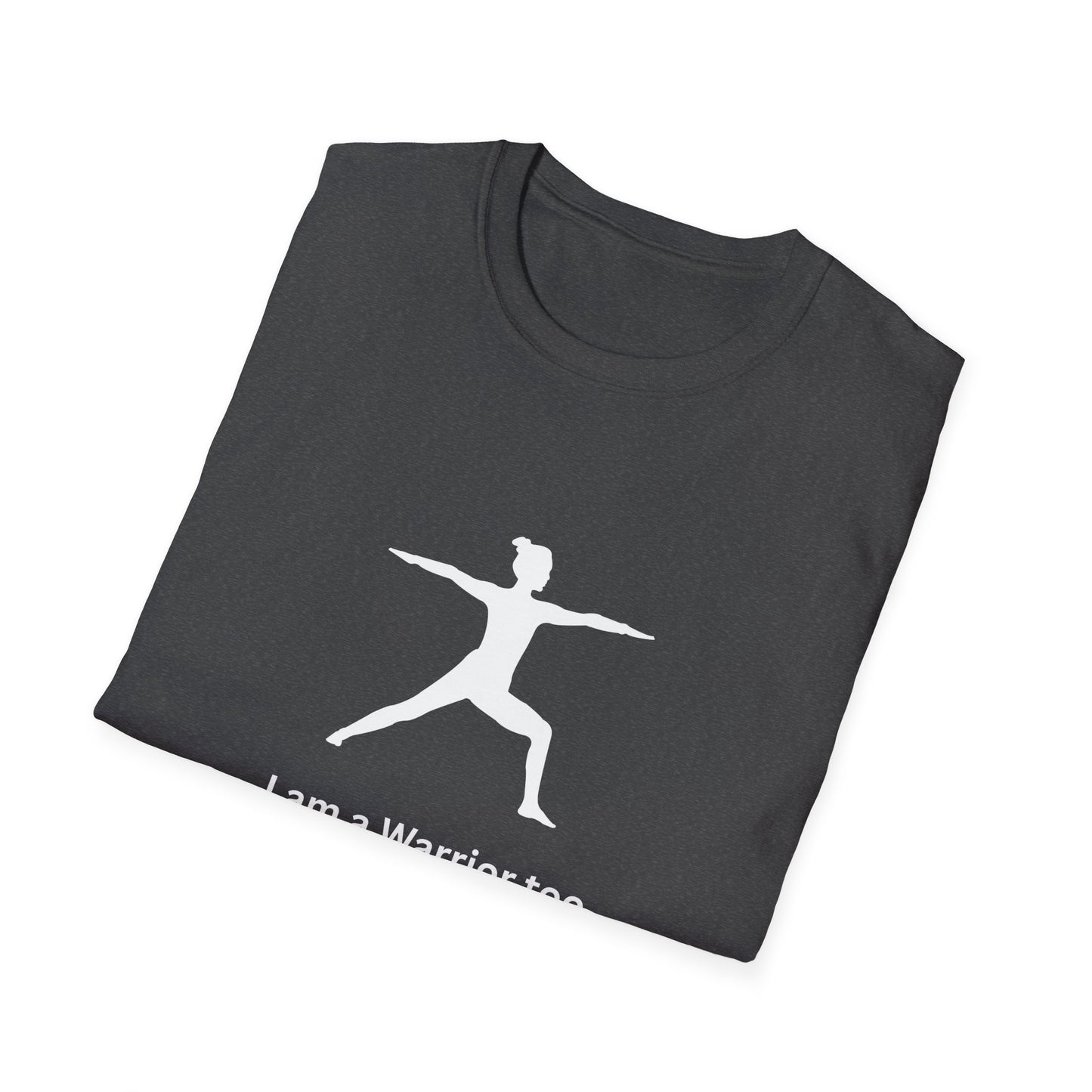 I am a Warrior Too - Yoga T-Shirt - White Logo